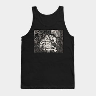 Retro Christmas Nativity Tank Top